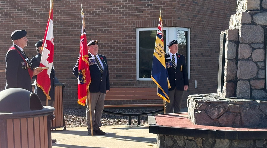 Remembrance Day Ceremonies - Calendar of Events - Royal Canadian Legion #104 - Innisfail, Alberta