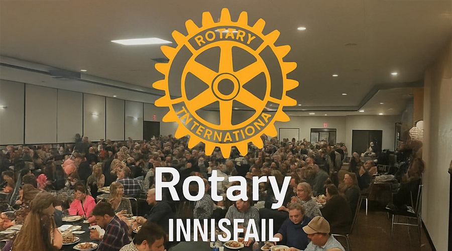 Rotary Club of Innisfail - Friendship Dinner - Innisfail Legion - Innisfail, Alberta